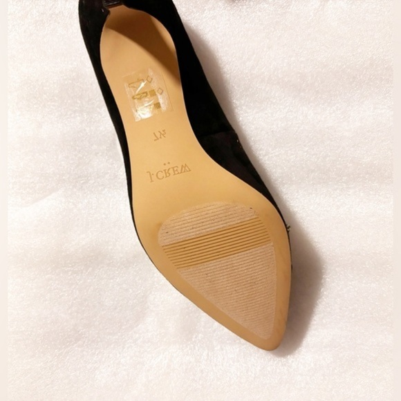 JCrew factory Crystal -Bow kitten heels NIB J.Crew Rhinestone bow Esme heels - Picture 6 of 6